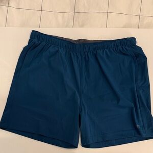 Men's Free Fly Athletic Blue Performance Shorts